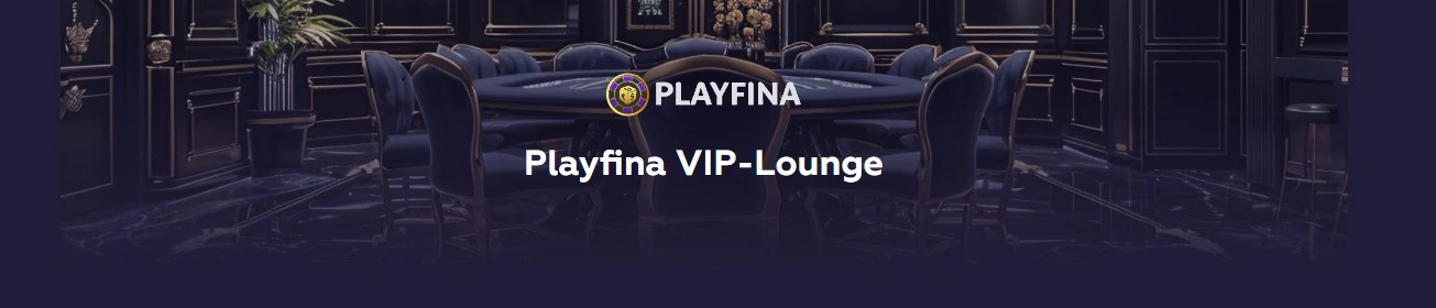 Playfina VIP Programm mit exklusiven Vorteilen für loyale Spieler